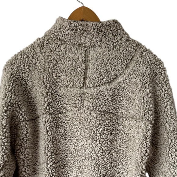 True Grit Unisex Frosted Tip 1/4 Zip Sherpa Fleece Pullover - Picture 15 of 16